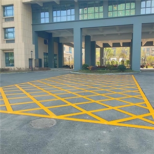 安師大內(nèi)部道路標(biāo)線(xiàn)施工 