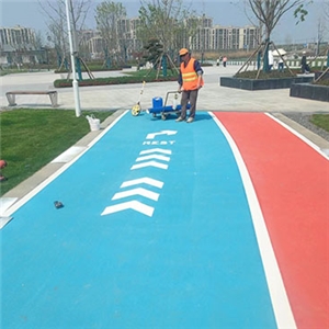 無(wú)為市站前公園及廣場(chǎng)劃線(xiàn) 