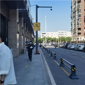 高速御府小區(qū)北門(mén)道路違停抓拍工程 