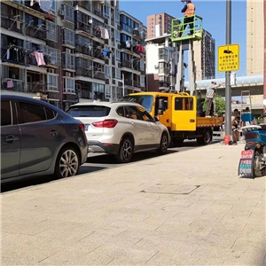 高速御府小區(qū)北門(mén)道路違停抓拍工程 